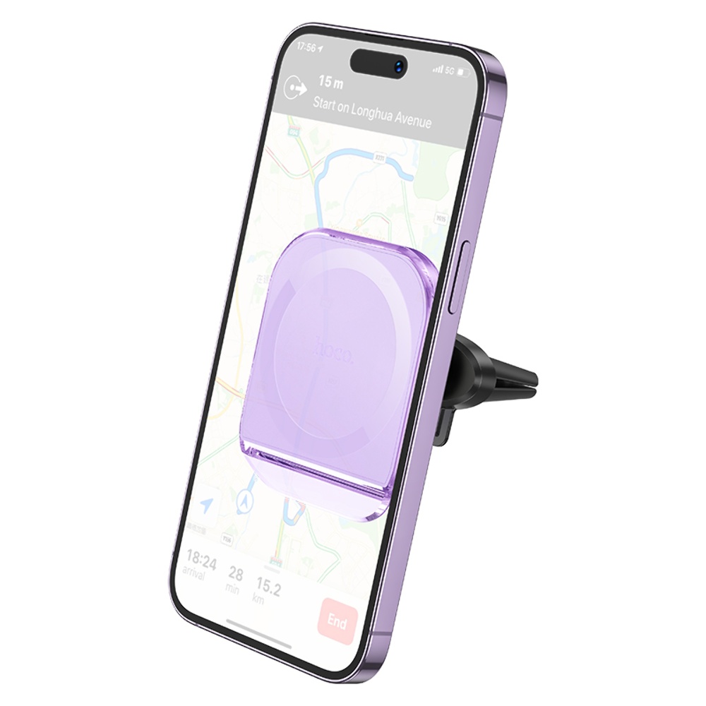 Автодержатель Hoco H42 магнитный romantic purple
