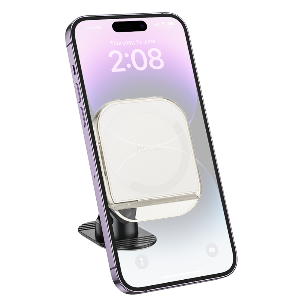 Автодержатель Hoco H43 магнитный white
