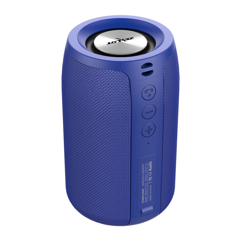 Портативная Bluetooth колонка ZEALOT S32 blue