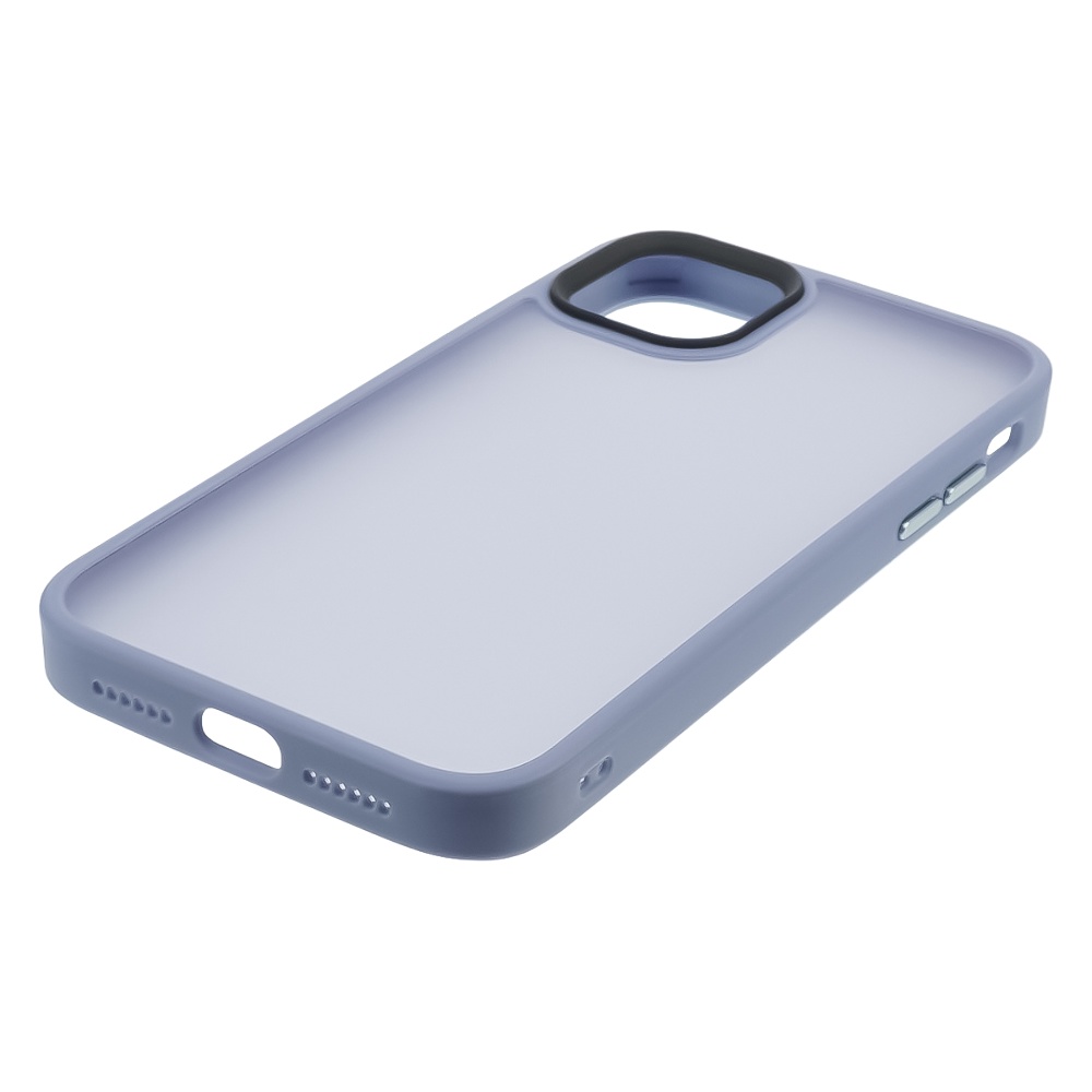 Чехол Colorful Matte Case для Apple iPhone 11 синий Люкс