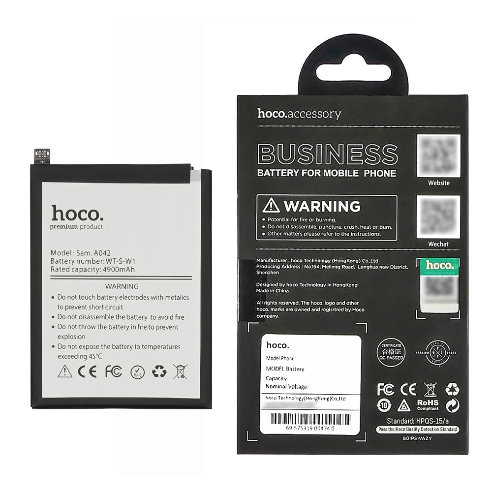 Аккумулятор Hoco WT-S-W1 для Samsung A045 A04/ A042F A04E (2022)