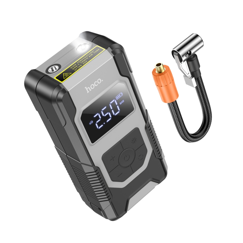 Автомобильный портативный воздушный насос Hoco DPH04 black