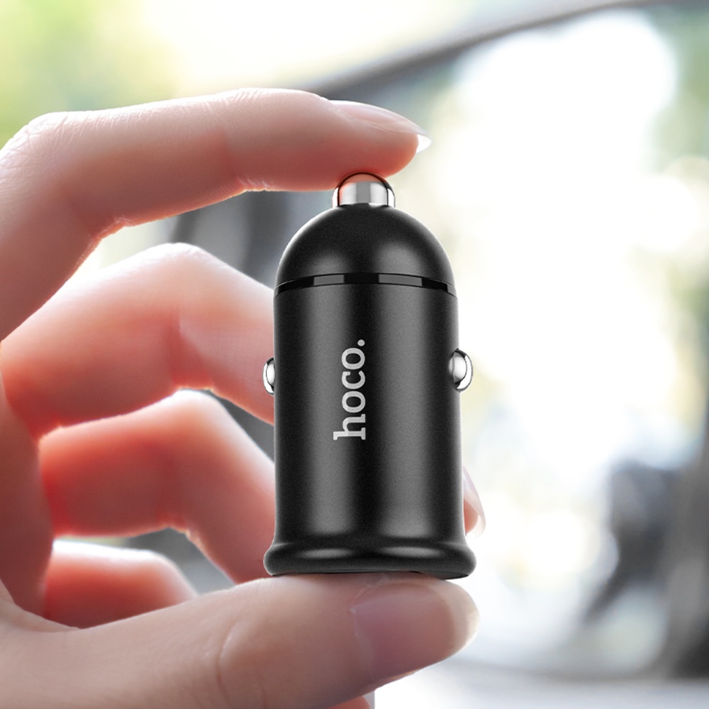 Автомобильное зарядное устройство Hoco Z30 2 USB black