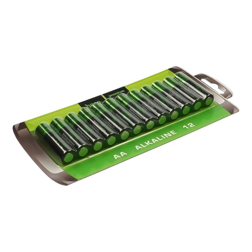 Батарейки щелочные Hoco Alkaline AA (LR6) 12 шт