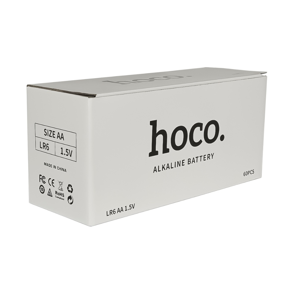 Батарейки щелочные Hoco Alkaline AA (LR6) 12 шт