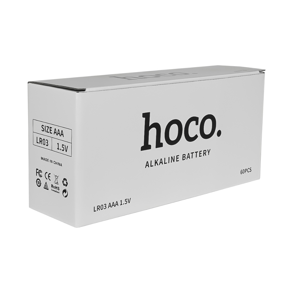 Батарейки щелочные Hoco Alkaline AAA (LR03) 12 шт