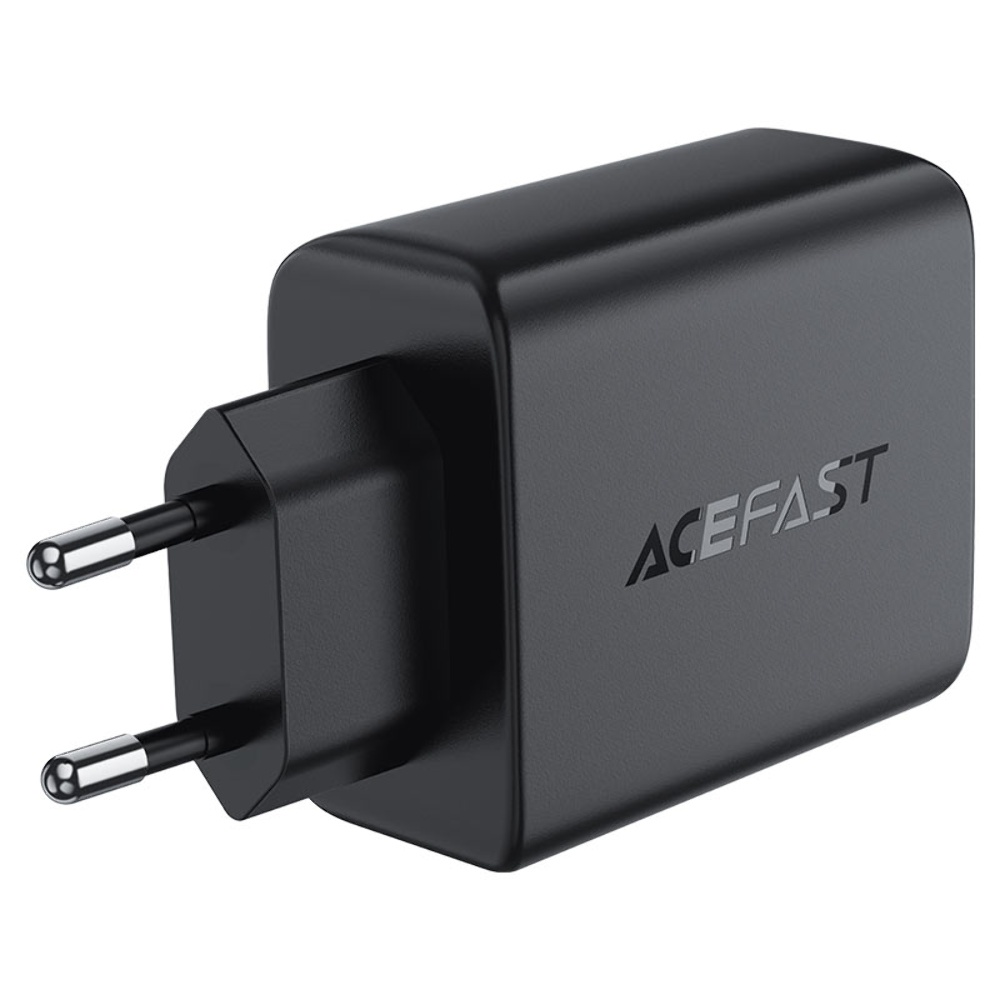 Сетевое зарядное устройство Acefast A61 2 USB/ 2 Type-C QC PD 45W черное