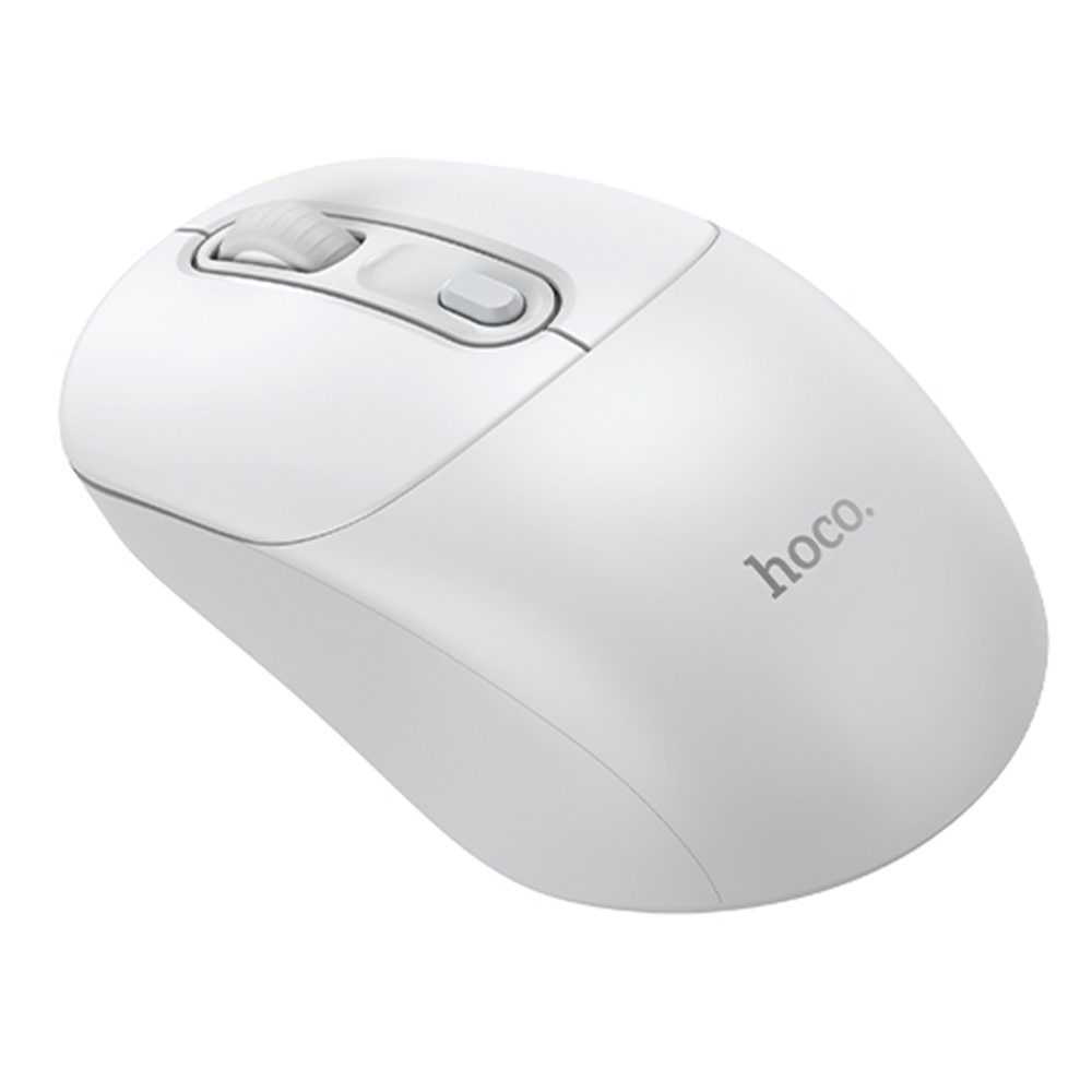 Беспроводная мышь Hoco GM28 white gray