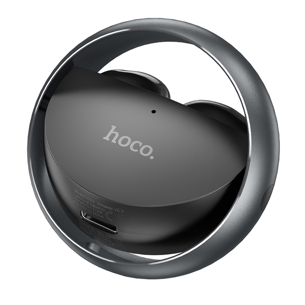 Беспроводные TWS наушники Hoco EW23 вкладыши metal gray