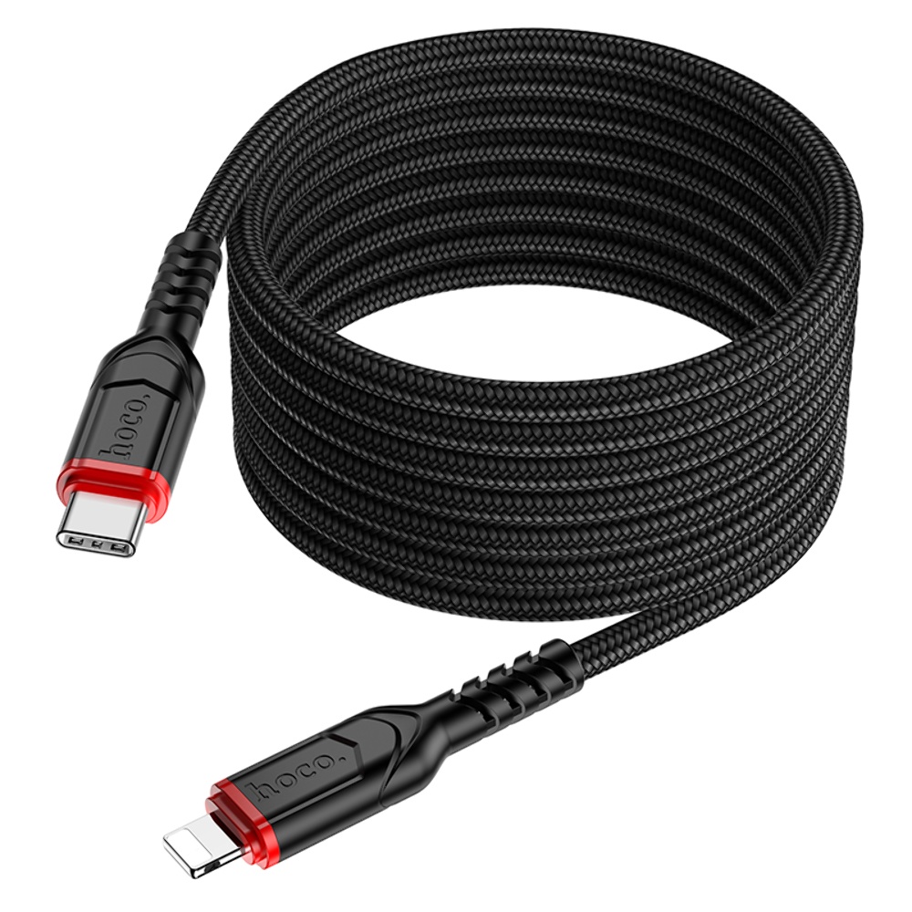 Кабель Hoco X59 Type-C to Lightning 2m black