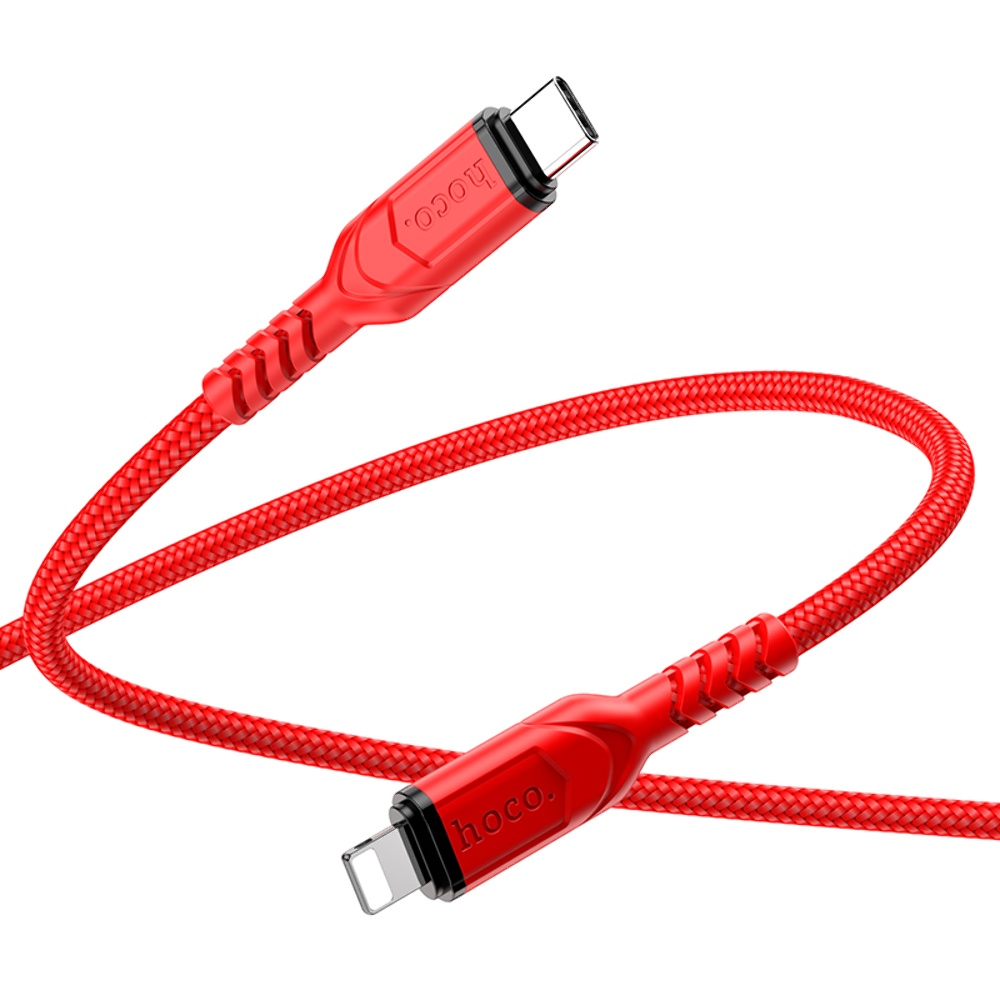 Кабель Hoco X59 Type-C to Lightning 2m red