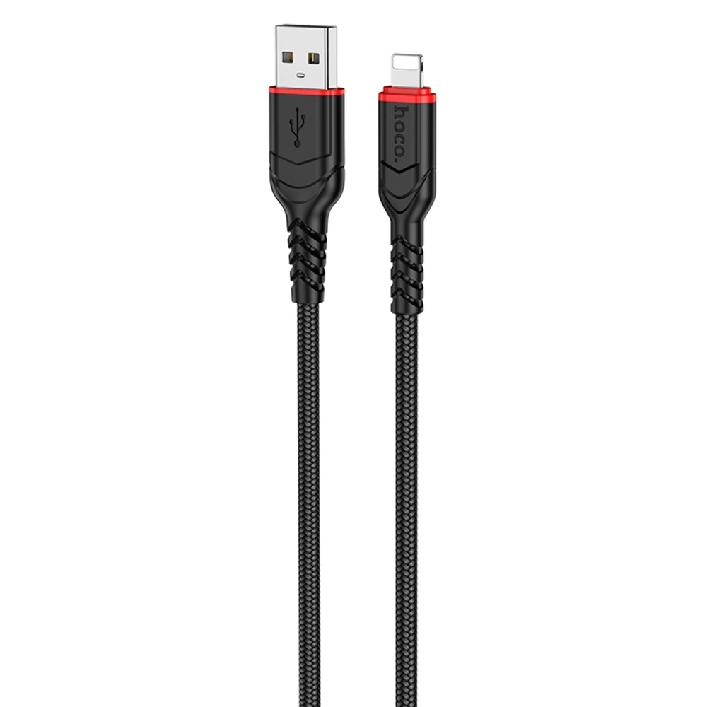 Кабель Hoco X59 USB to Lightning 2m black