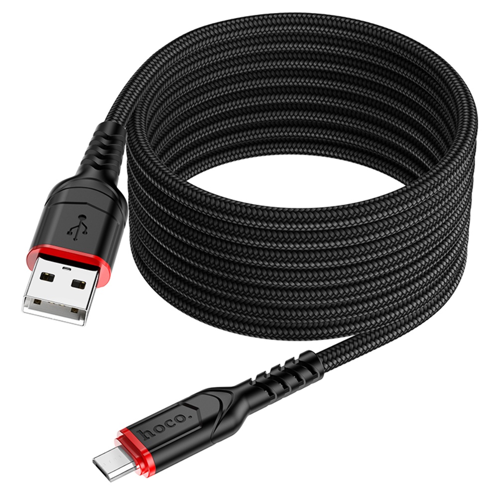 Кабель Hoco X59 USB to MicroUSB 2m black