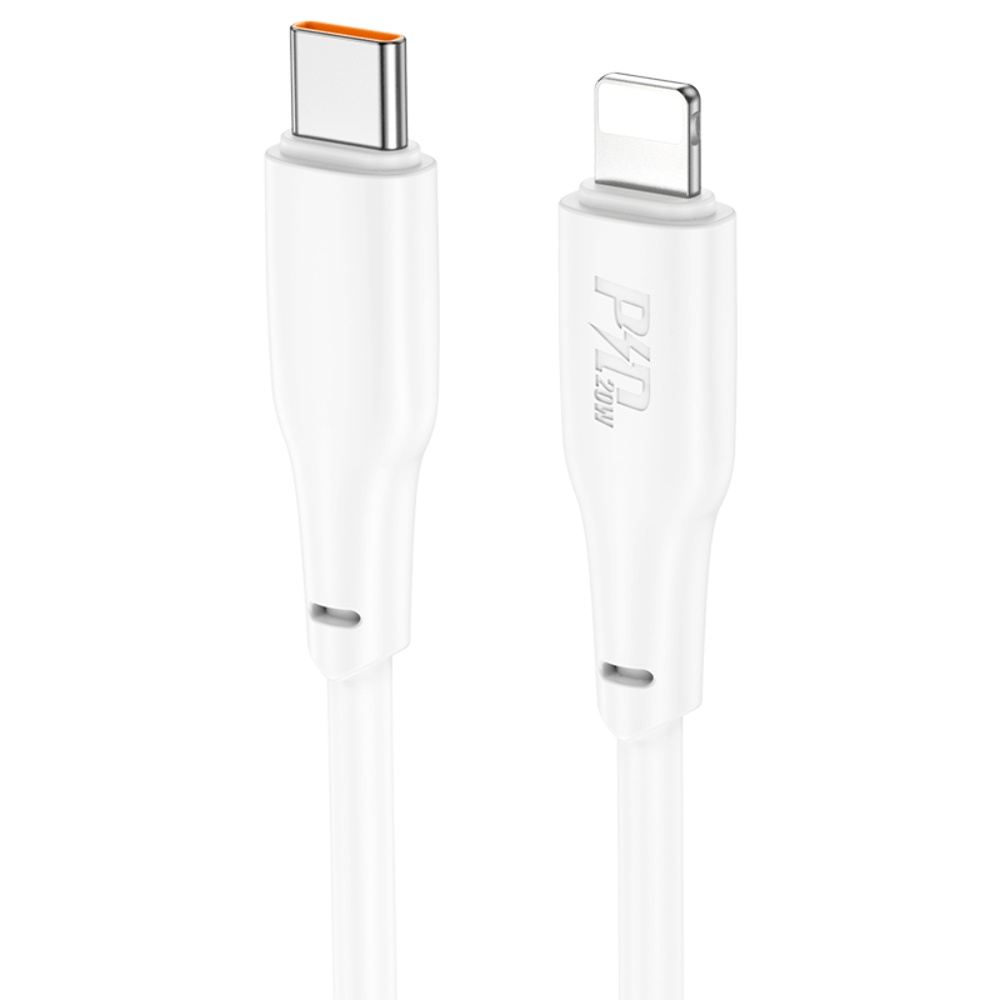 Кабель Hoco X93 Type-C to Lightning PD 2m white