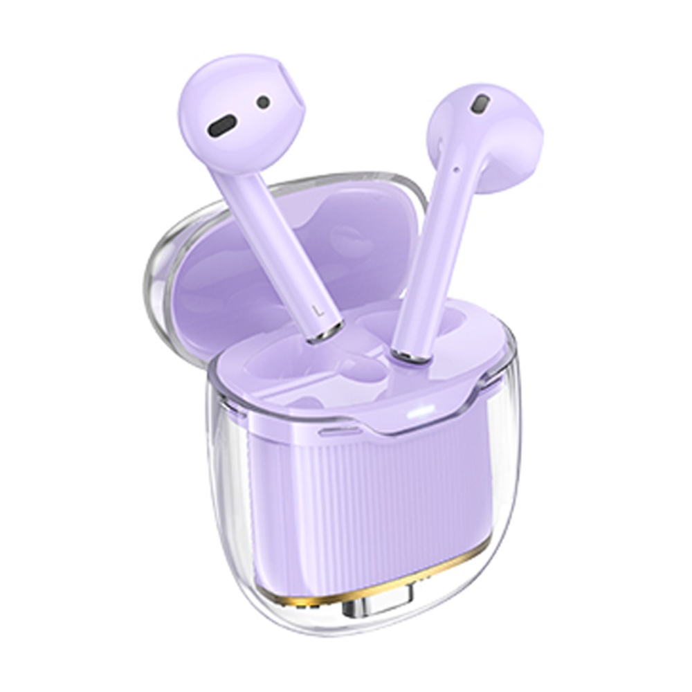 Беспроводные TWS наушники Hoco EW52 вкладыши purple