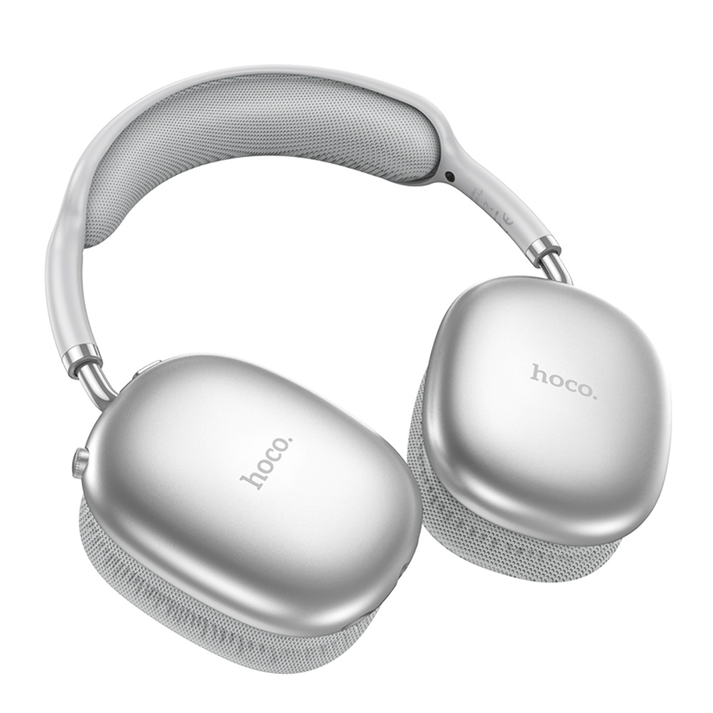 Беспроводные наушники Hoco W35 Air Triumph накладные silver