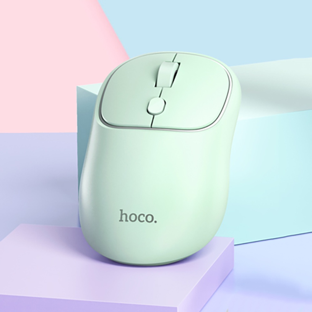 Беспроводная мышь Hoco GM25 light green