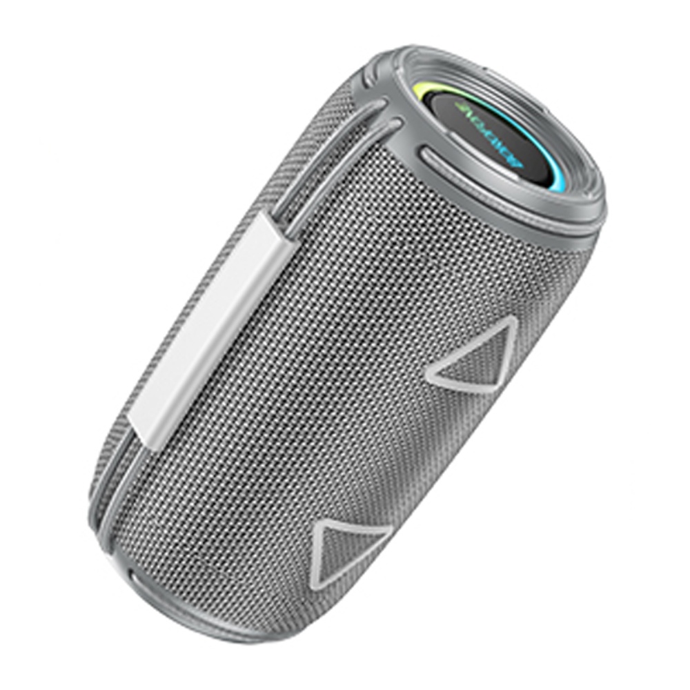 Портативная Bluetooth колонка Borofone BR38 TWS с LED подсветкой dark gray