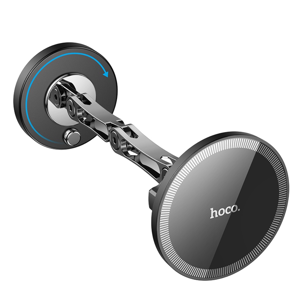 Автодержатель Hoco H50 магнитный black metal gray