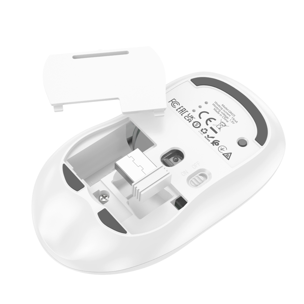 Беспроводная мышь Hoco GM25 space white