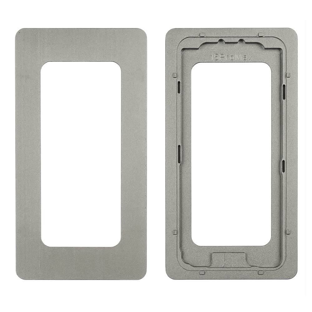 Комплект форм для Apple iPhone 15 Pro Max, для отцентровки и склеивания дисплея со стеклом