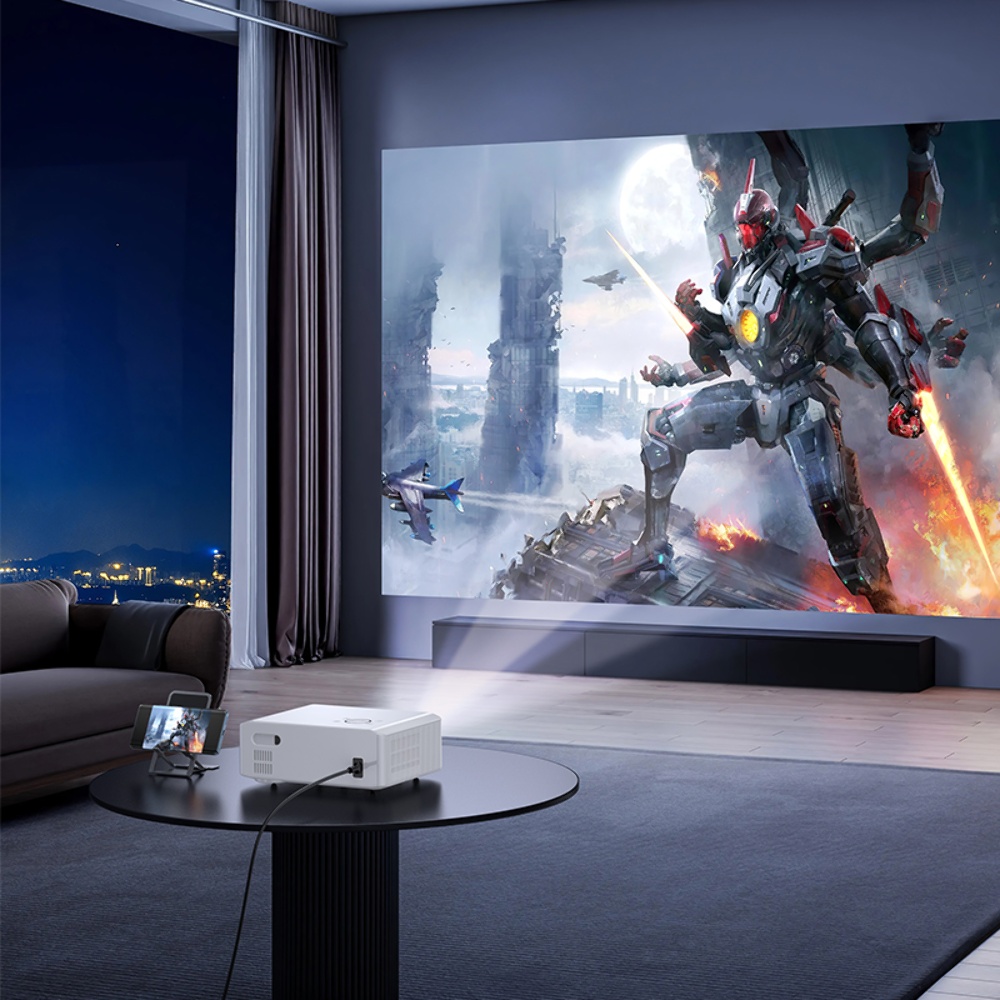 Проектор Hoco DT3 версия Android 1080P white