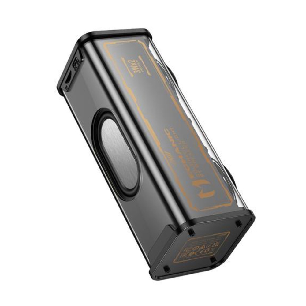 Портативная Bluetooth колонка Hoco DS60 с LED подсветкой black