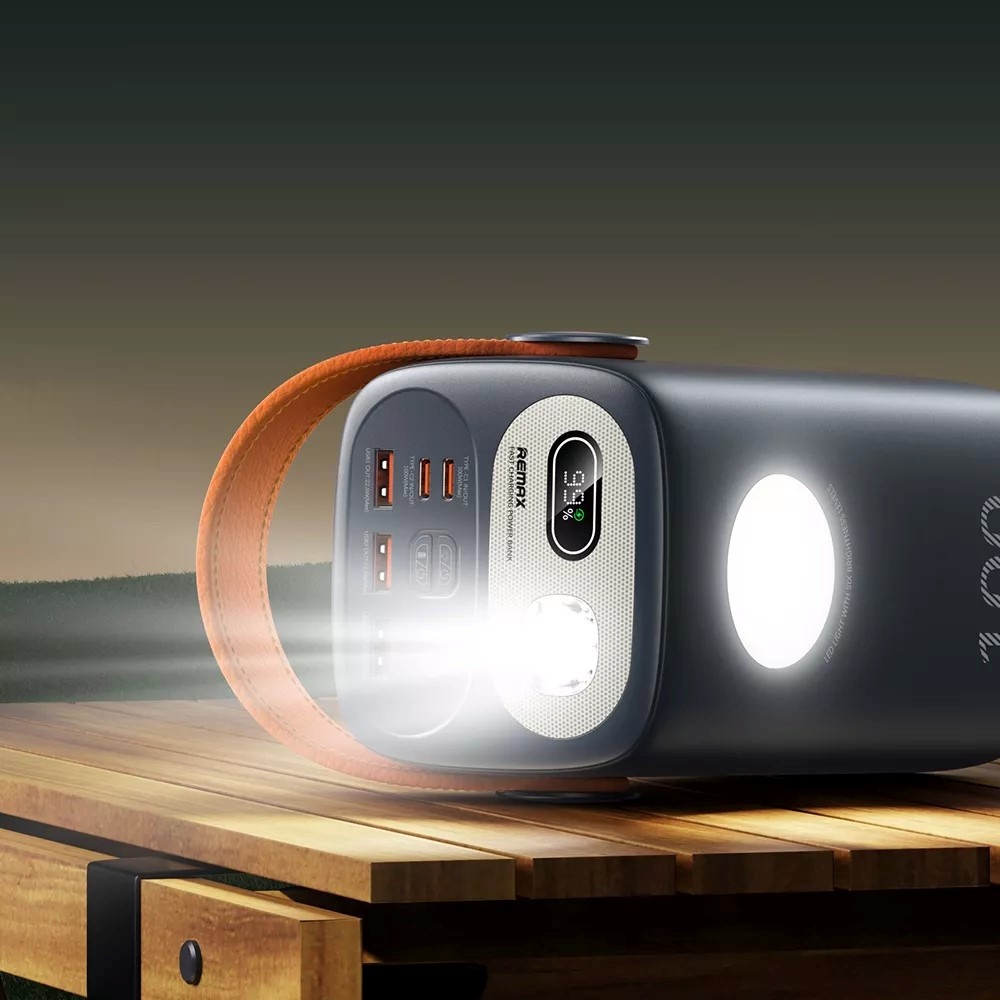 Power bank Remax RPP-100 60000mAh 100W +22.5W PD+QC синий