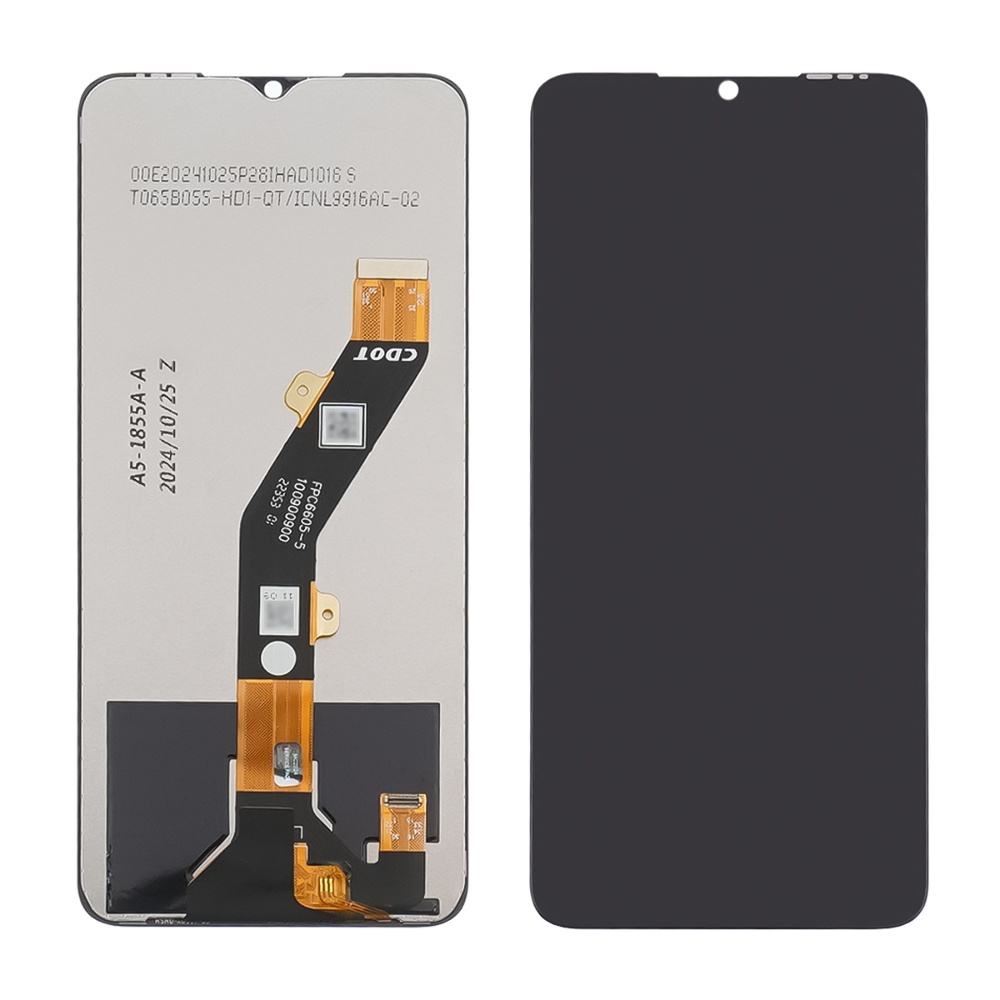 Дисплей для TECNO Spark Go (2023) с чёрным тачскрином Service Pack