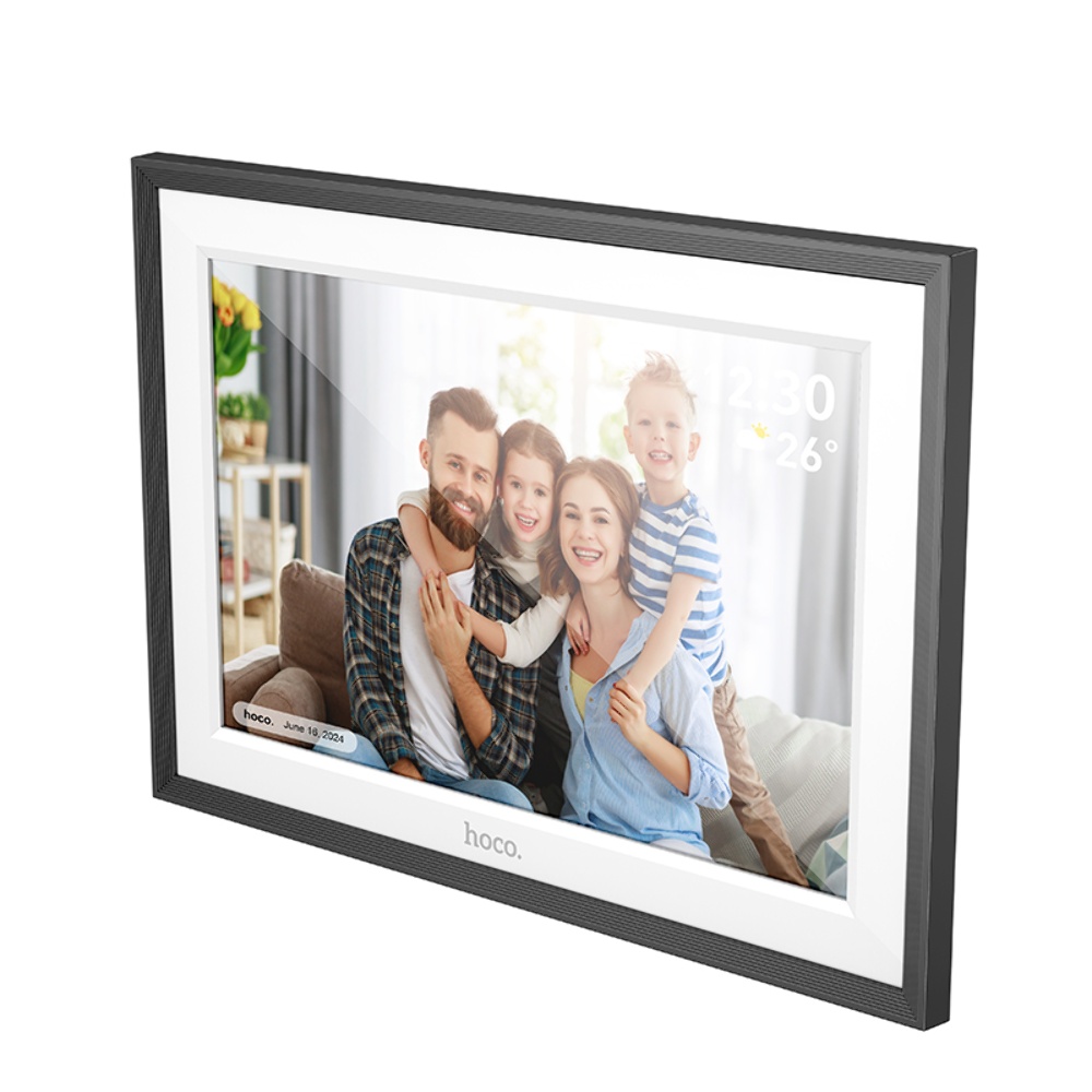 Цифровая фоторамка Hoco HI13 Wi-Fi 10.1 дюймов black