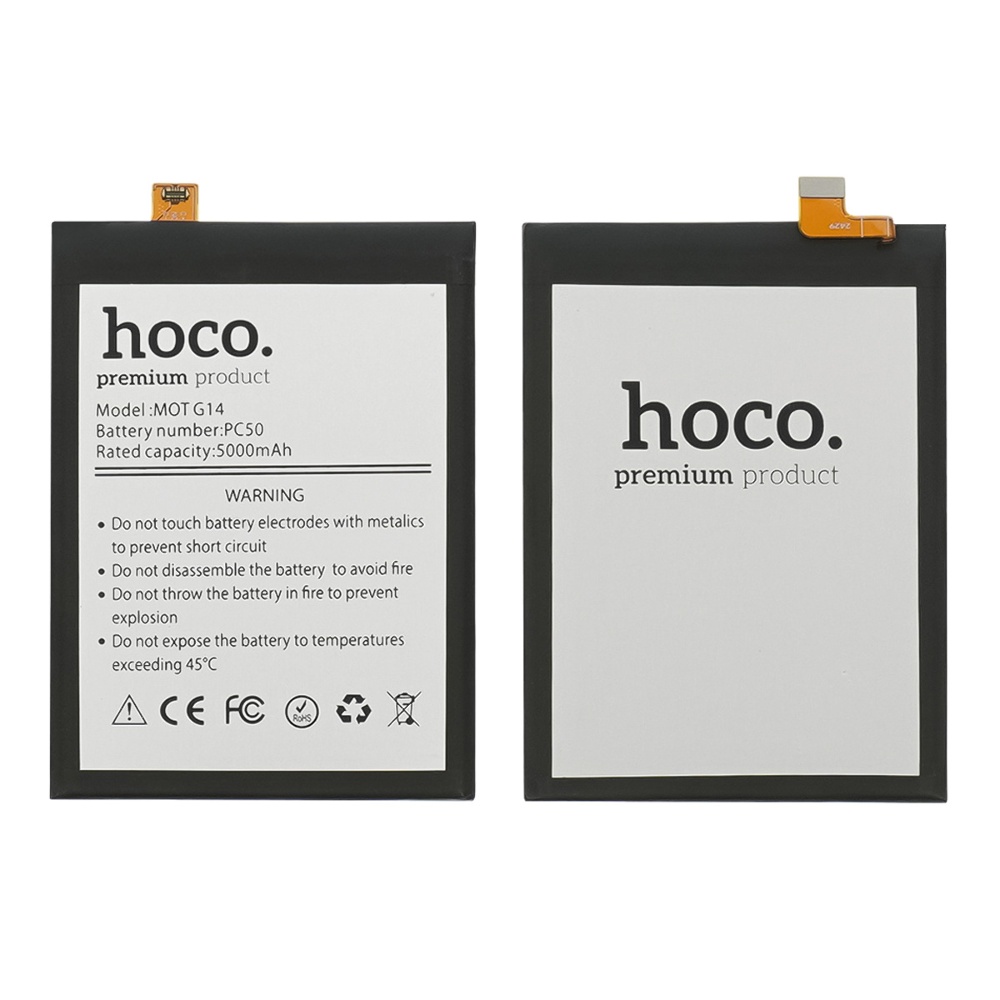Аккумулятор Hoco PC50 для Motorola Moto G14 (XT2341/ PAYF0010IN)
