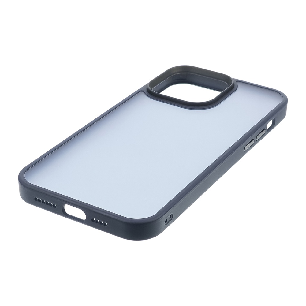 Чехол Colorful Matte Case для Apple iPhone 14 Pro темно-синий Люкс