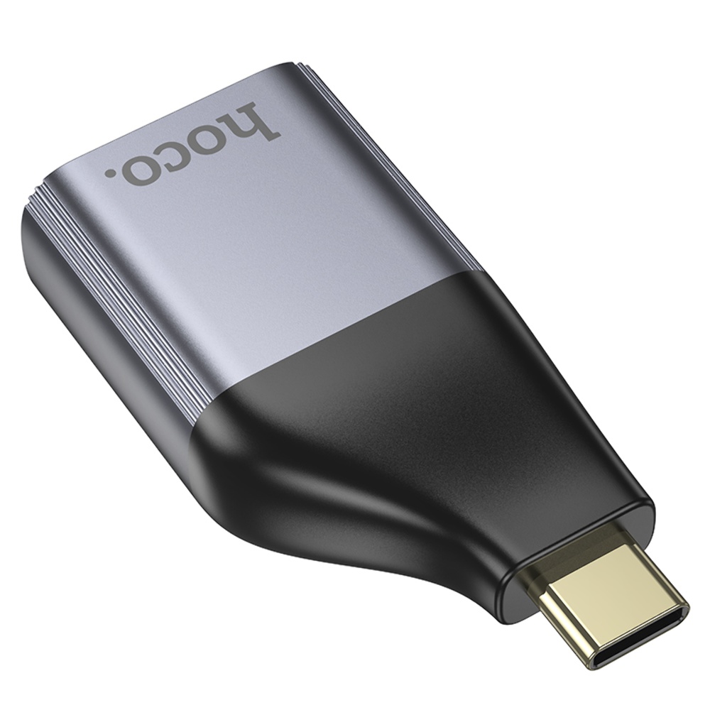 Адаптер переходник Hoco UA33 Type-C to HDTV metal grey