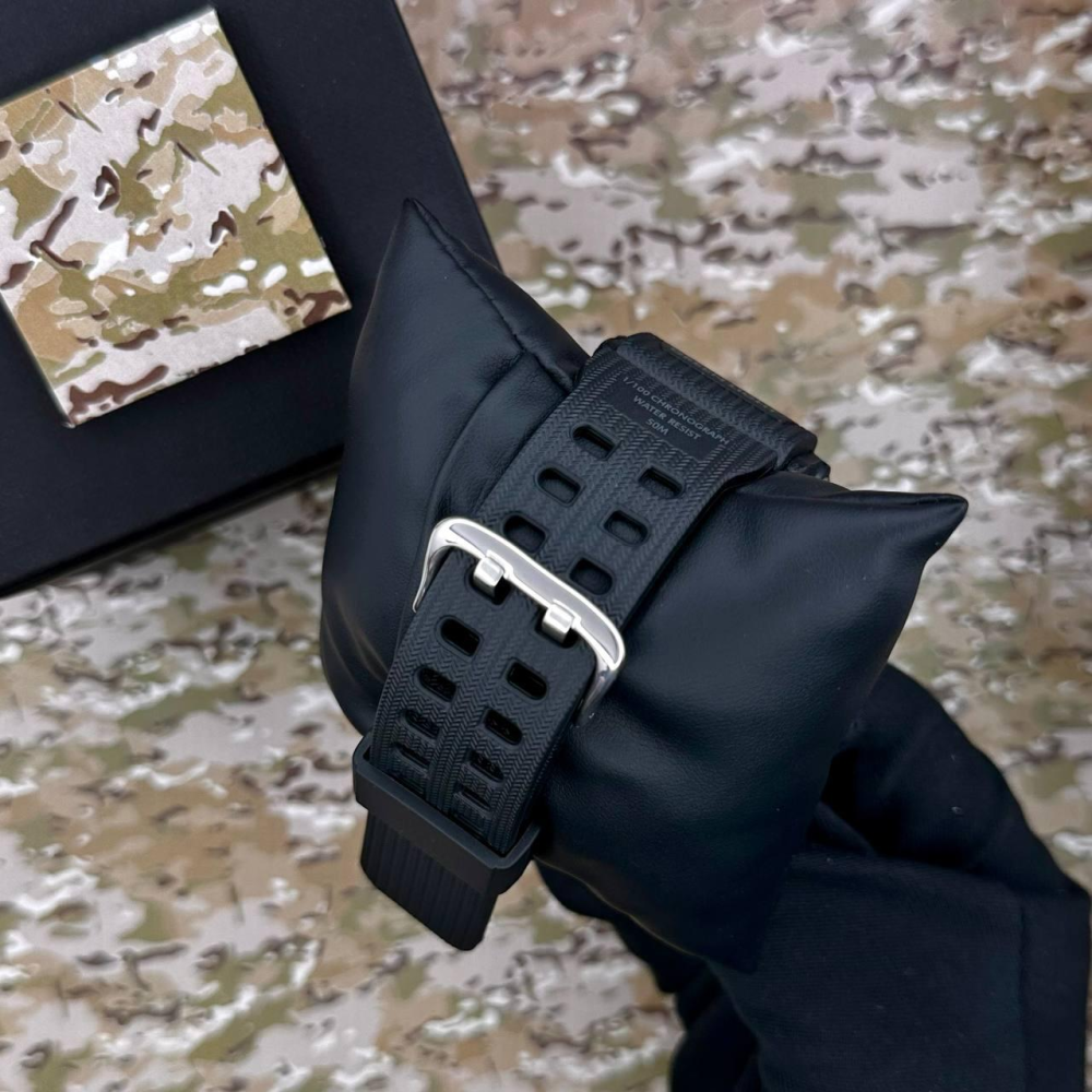 Годинник наручний Patriot 012BKPO Поліція Чорні + Коробка