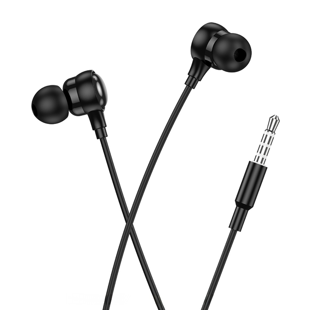 Наушники вакуумные Hoco M116 с микрофоном black
