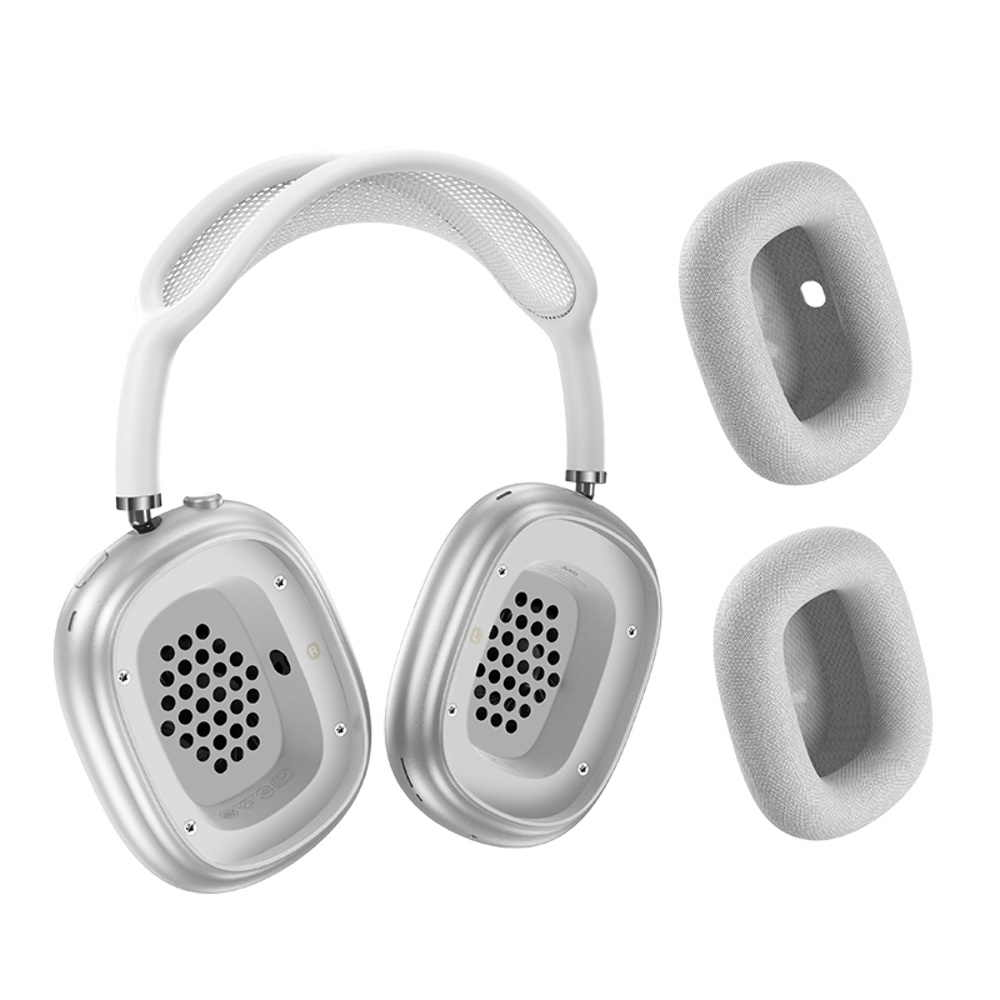 Беспроводные наушники Hoco W58 накладные silver