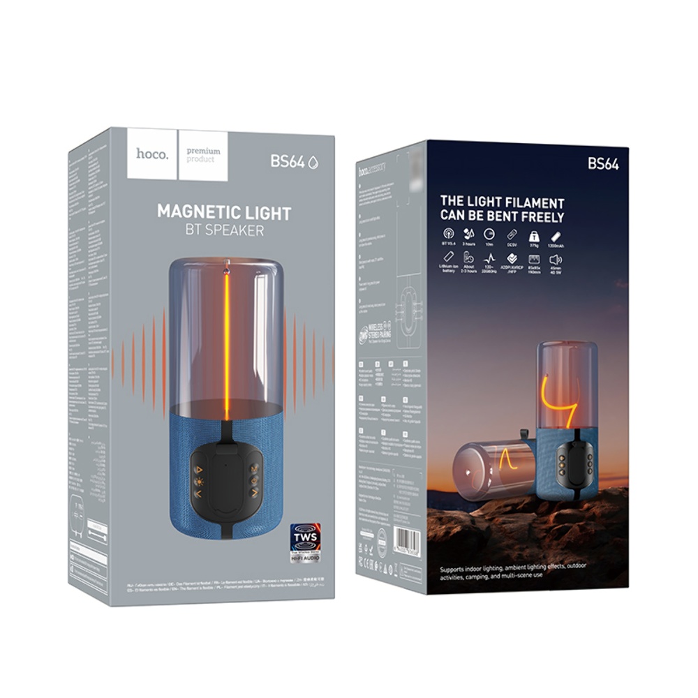 Портативная Bluetooth колонка Hoco BS64 blue