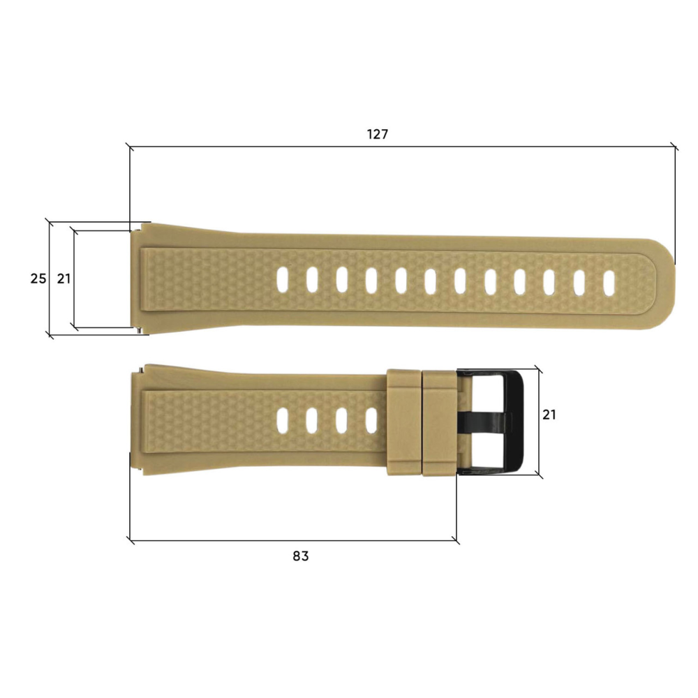 Ремінець для смарт годинника K56PRO Khaki