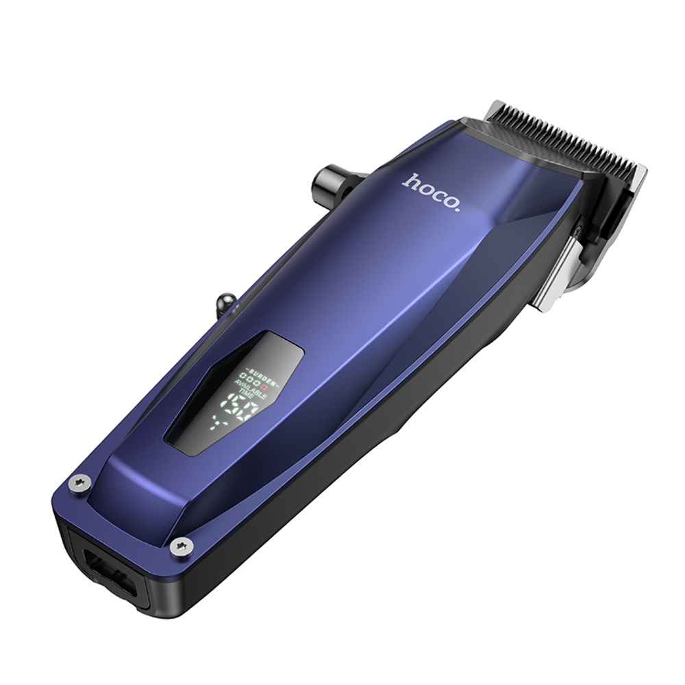 Портативная машинка для стрижки волос Hoco HP21 blue