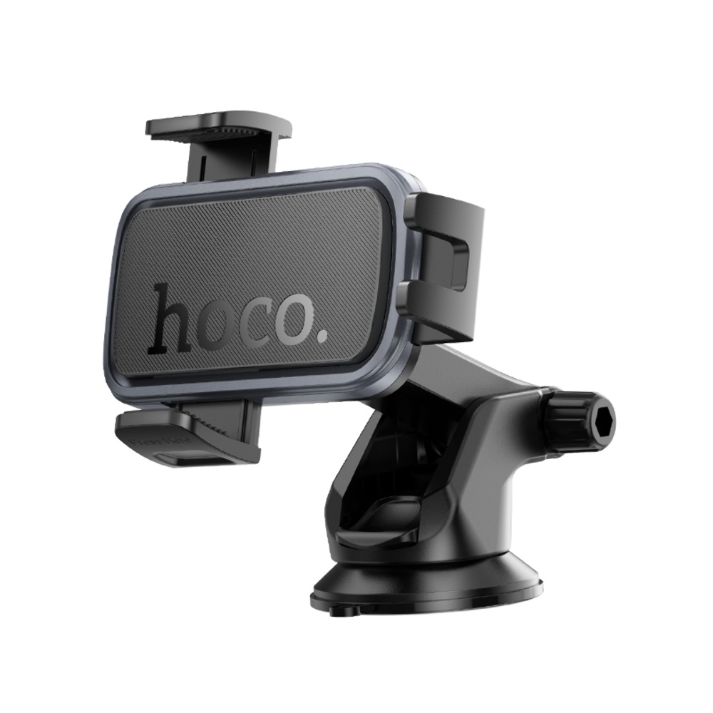 Автодержатель Hoco H79 black metal grey