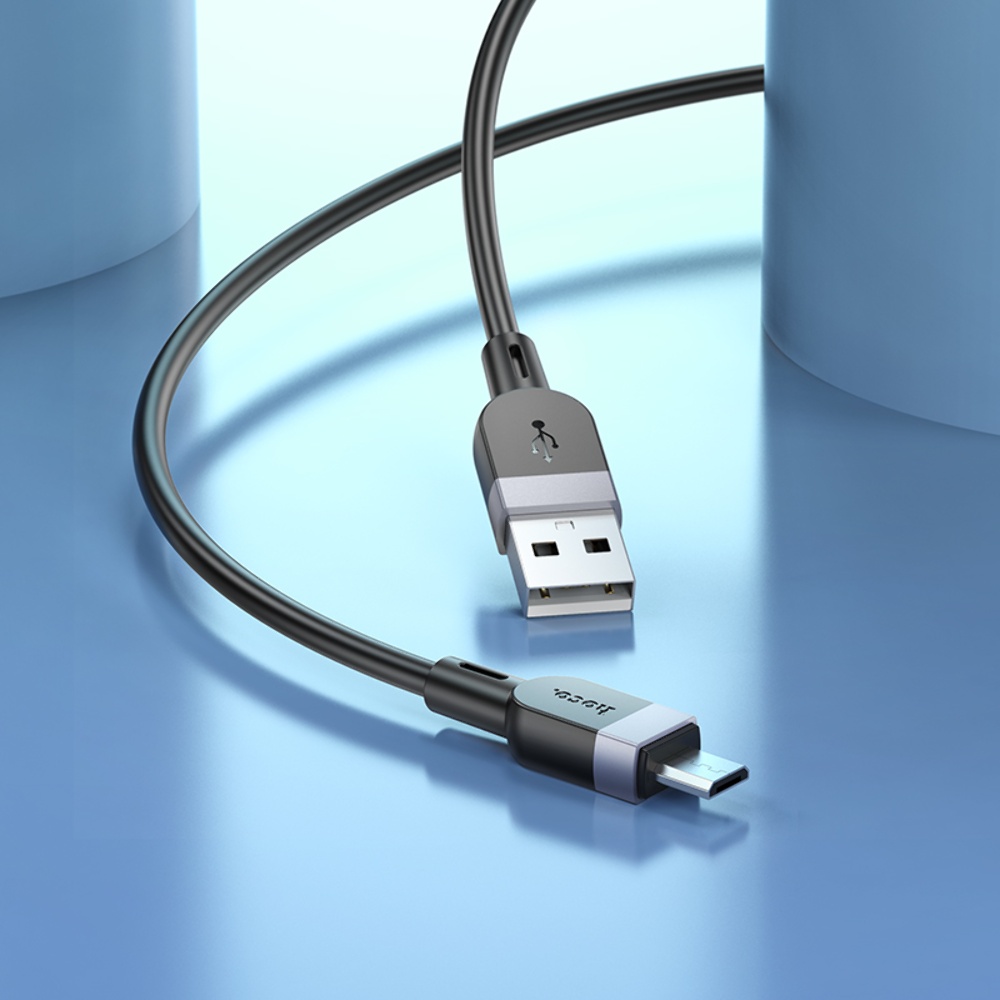 Кабель Hoco X109 USB to MicroUSB 3m black