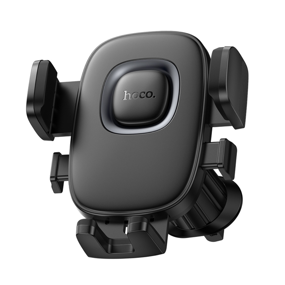 Автодержатель Hoco H75 black metal gray