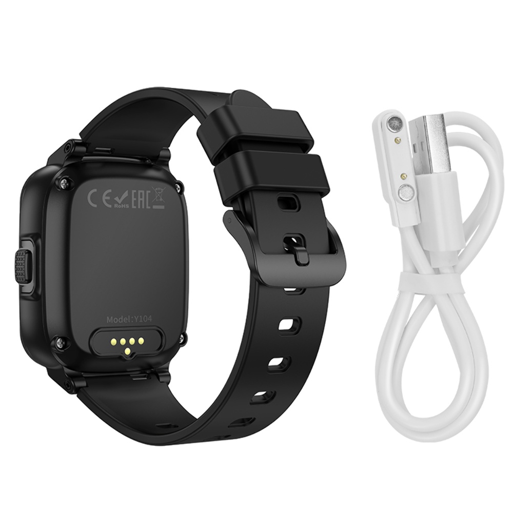 Детские смарт часы Hoco Y104 (4G) с функцией звонка black