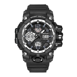 Sanda 6021 Black-Silver Sanda 6021 Black-Silver