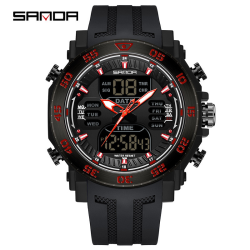 Sanda 6029 Black-Red Sanda 6029 Black-Red