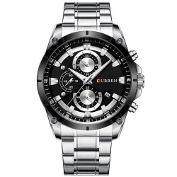 Curren 8360 Silver-Black Curren 8360 Silver-Black