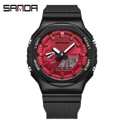 Sanda 3167 Black-Red Sanda 3167 Black-Red