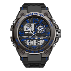 Sanda 6024 Black-Blue Sanda 6024 Black-Blue