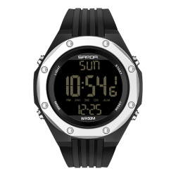 Sanda 6093 Black-Silver Sanda 6093 Black-Silver