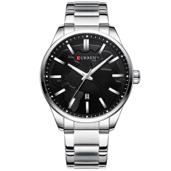 Curren 8366 Silver-Black Curren 8366 Silver-Black